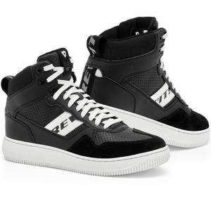 Bottes de moto Revit Pacer noires et blanches