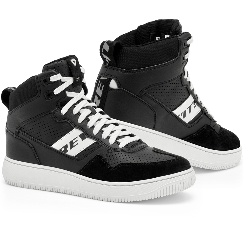 Bottes de moto Revit Pacer noir-blanc
