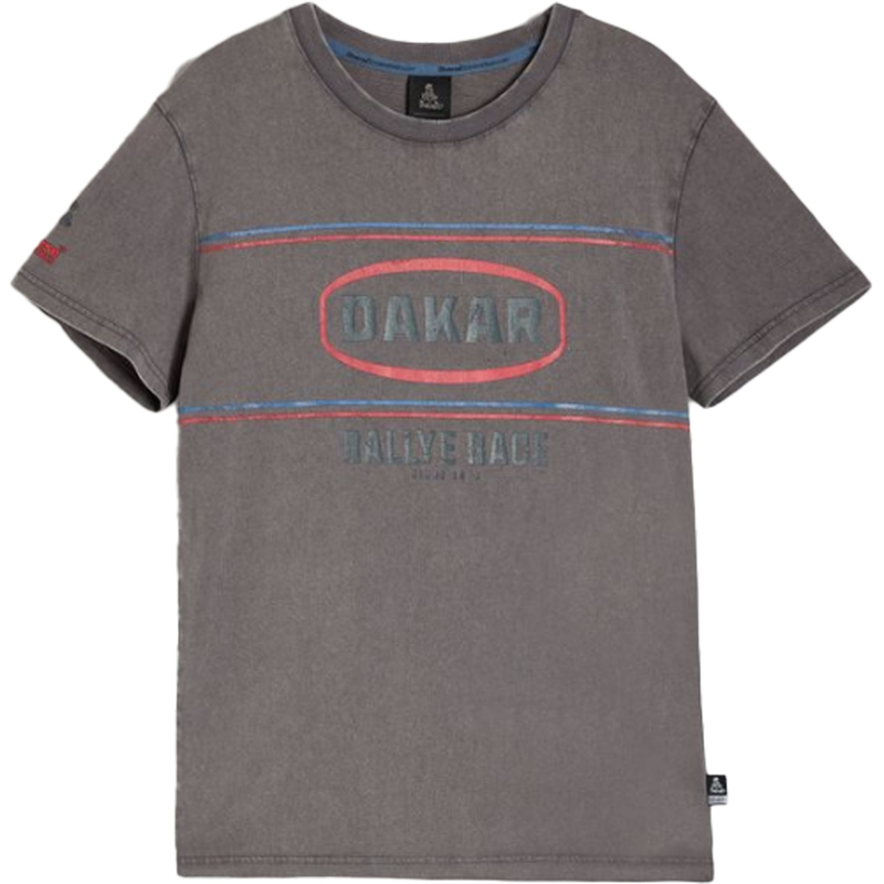 T-shirt Dakar Vint 02 gris foncé