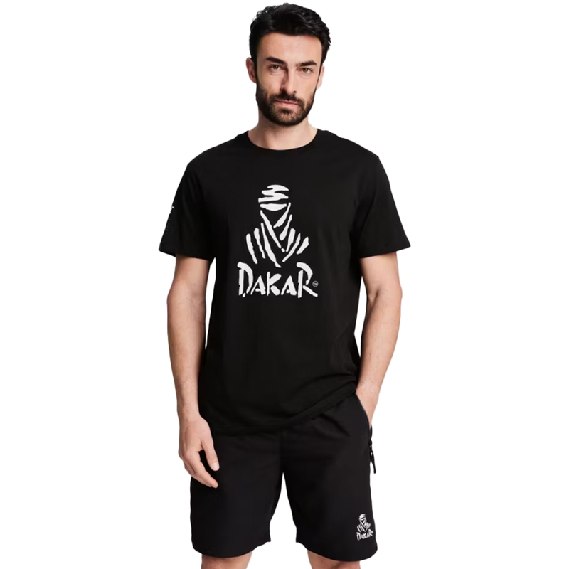 T-shirt Dakar DES LOGO25 noir