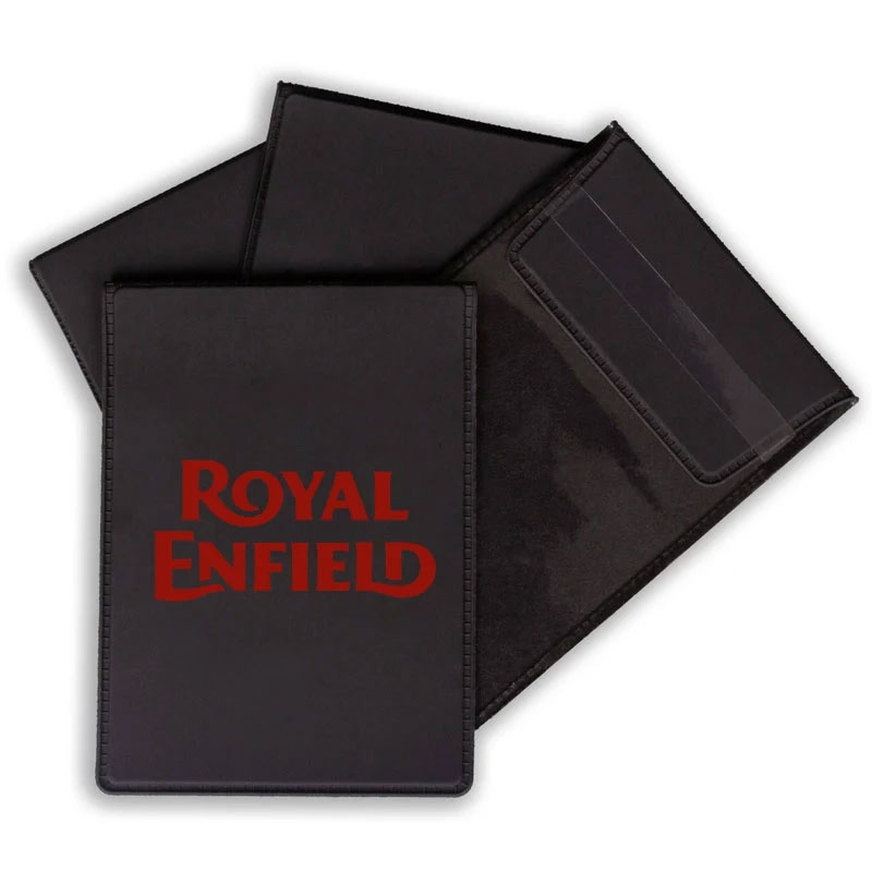Couverture du certificat d'immatriculation Royal Enfield