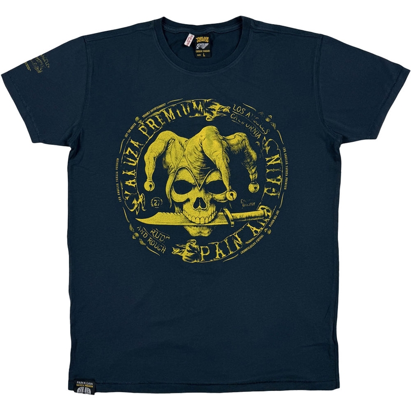 T-shirt Yakuza Premium 3902 bleu