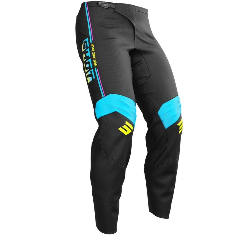 Pantalon de motocross Shot Draw Block pour enfant, rose