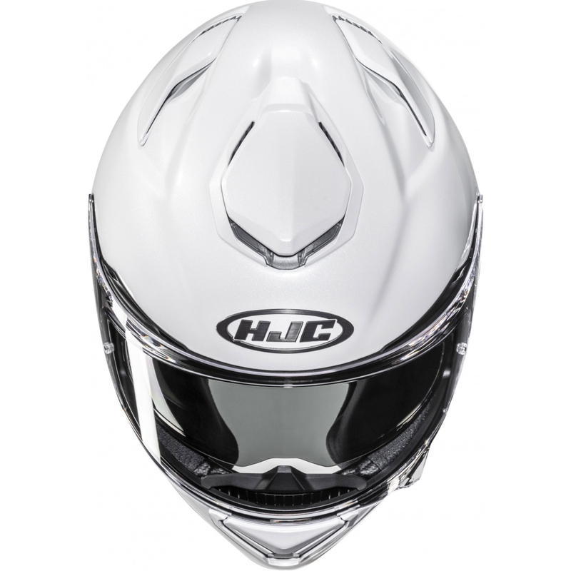 Casque moto intégral HJC RPHA 72 Solid blanc perle