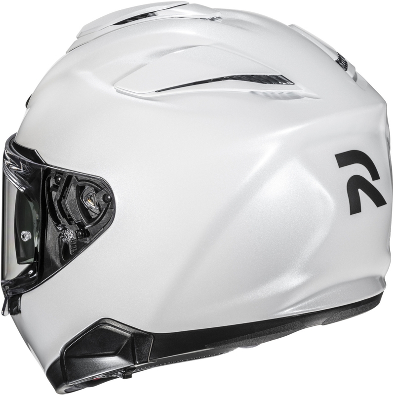 Casque moto intégral HJC RPHA 72 Solid blanc perle
