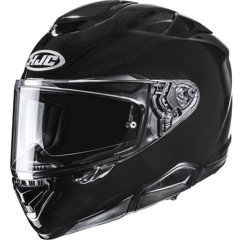 Casque moto intégral HJC RPHA 72 Solid noir métallisé