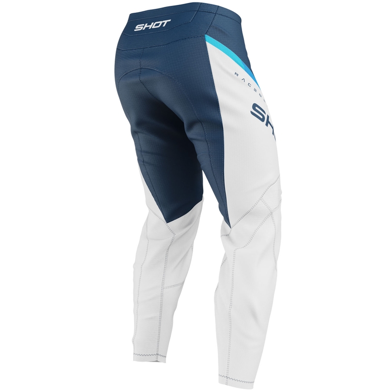 Pantalon de motocross Shot Draw Daytona pour enfant, bleu