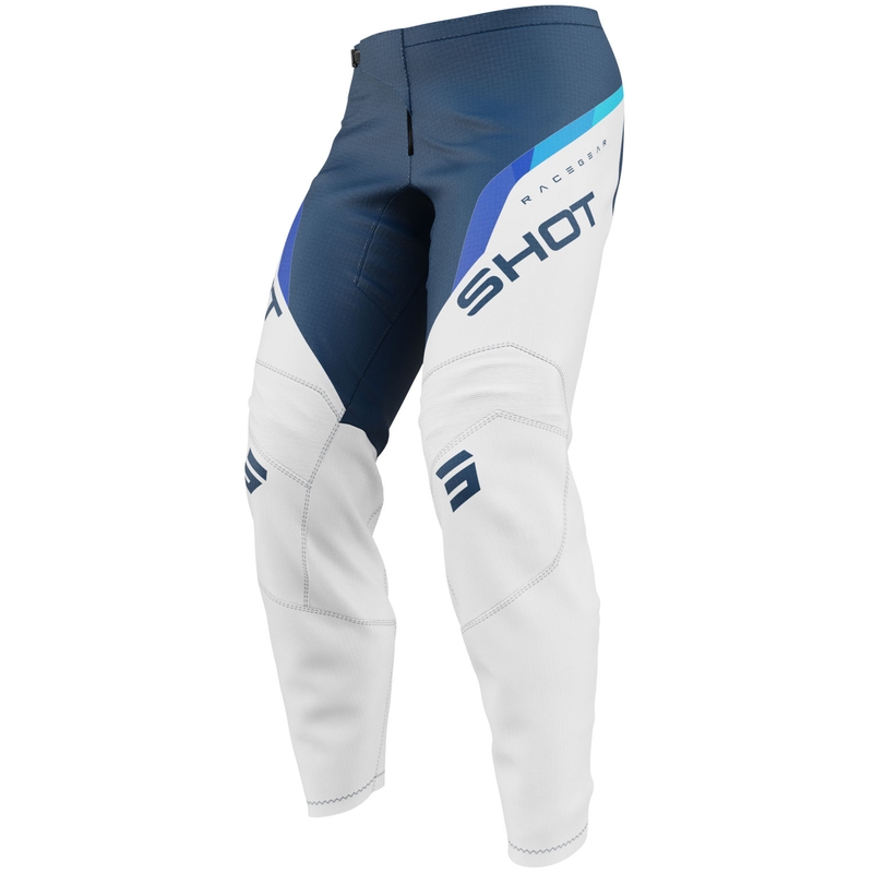 Pantalon de motocross Shot Draw Daytona pour enfant, bleu