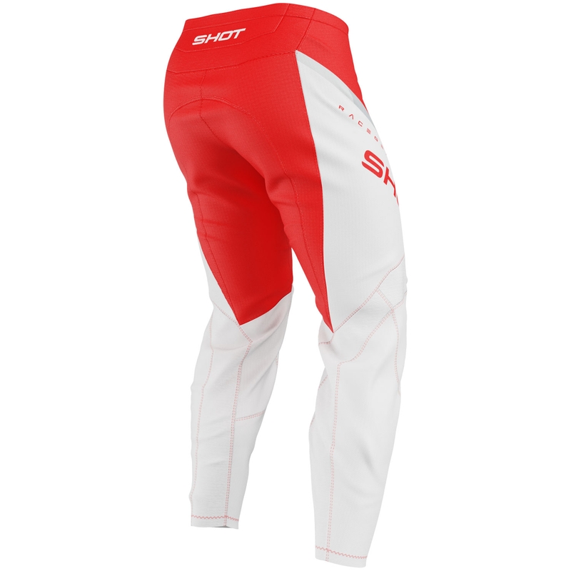 Dětské motokrosové kalhoty Shot Draw Daytona červené