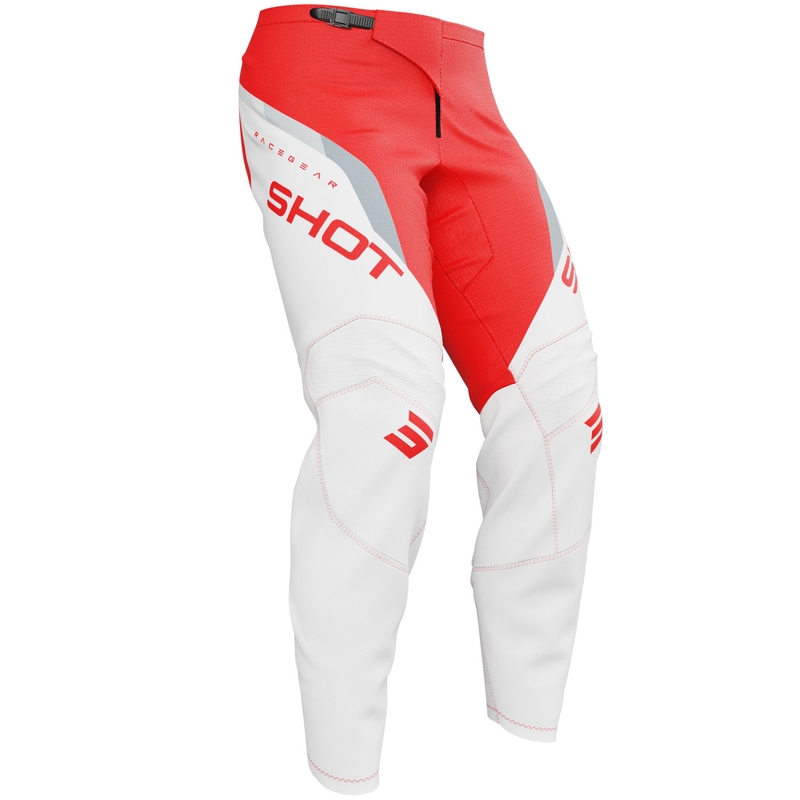 Dětské motokrosové kalhoty Shot Draw Daytona červené