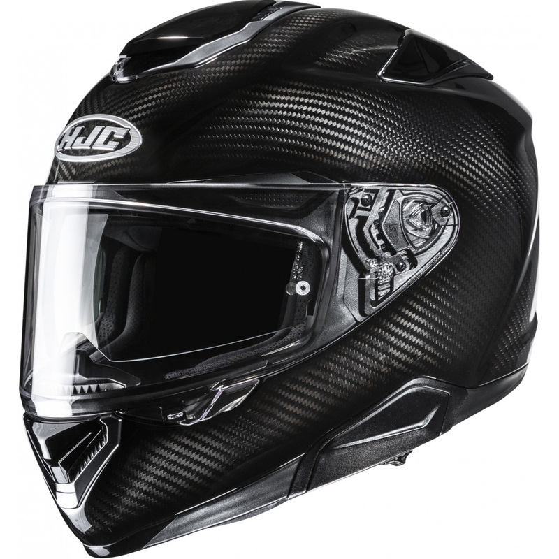 Casque moto intégral HJC RPHA 72 Carbon Solid Noir