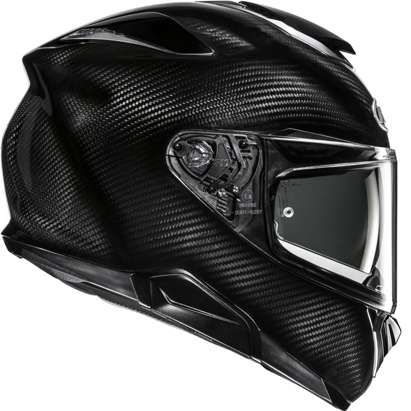 Casque moto intégral HJC RPHA 72 Carbon Solid Noir