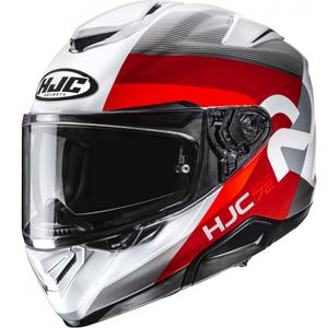 Casque moto intégral HJC RPHA 72 Phyta MC1 gris-blanc-rouge