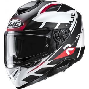 Casque moto intégral HJC RPHA 72 Value MC1SF noir-blanc-rouge