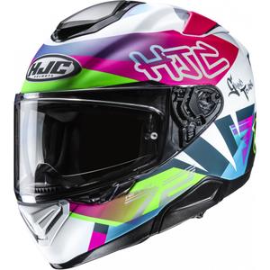 Casque moto intégral HJC RPHA 72 Goldy MC84SF multicolore