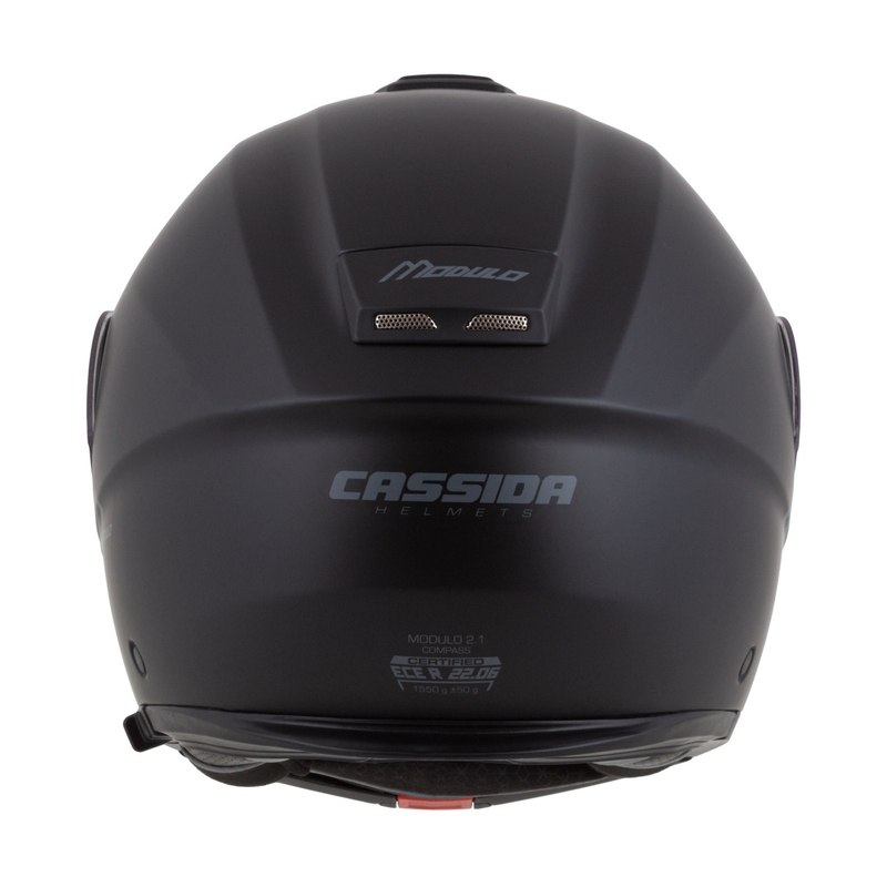 Casque moto modulable Cassida Modulo 2.1 Compass noir-gris mat