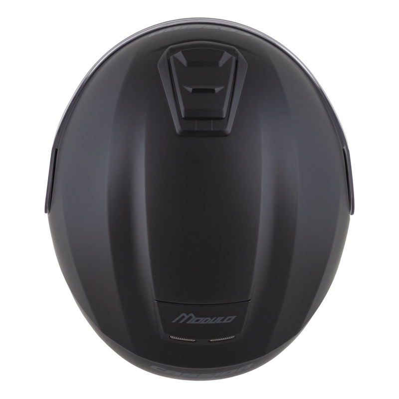 Casque moto modulable Cassida Modulo 2.1 Compass noir-gris mat