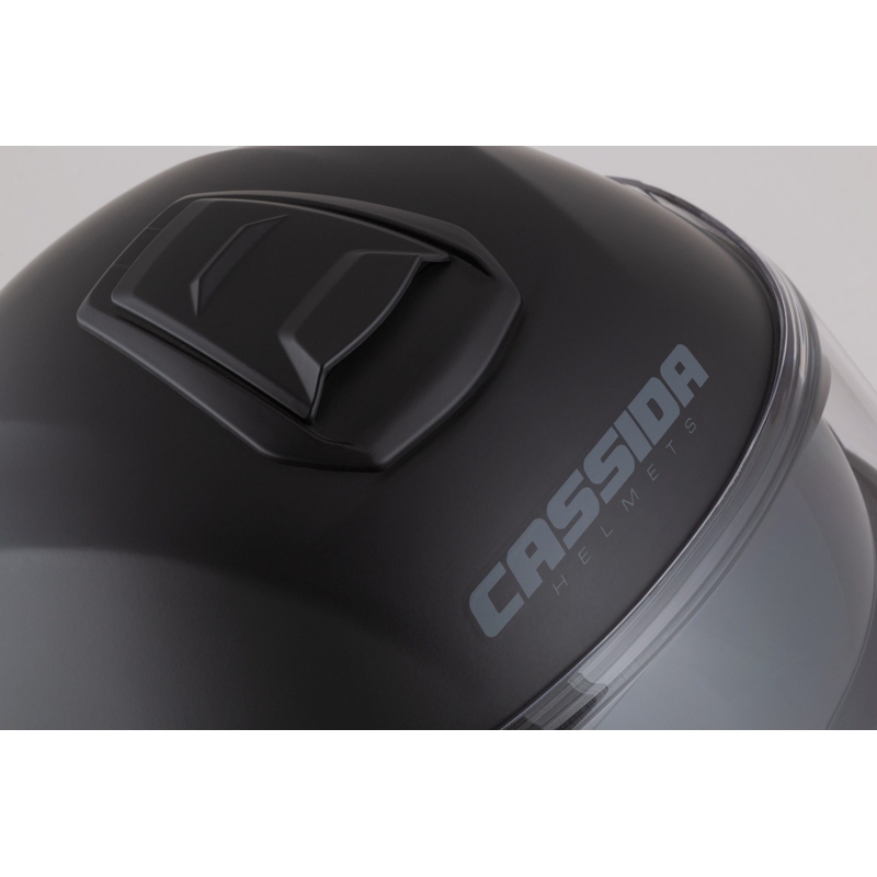 Casque moto modulable Cassida Modulo 2.1 Compass noir-gris mat