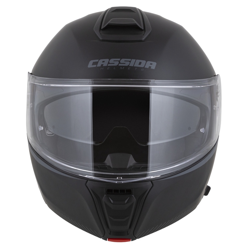 Casque moto modulable Cassida Modulo 2.1 Compass noir-gris mat
