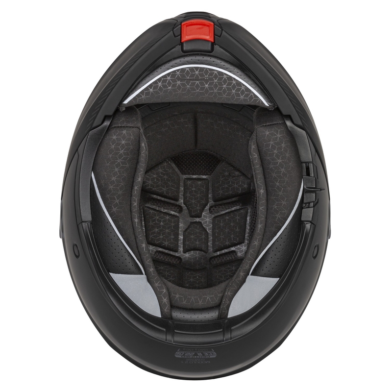 Casque moto modulable Cassida Modulo 2.1 Compass noir-gris mat