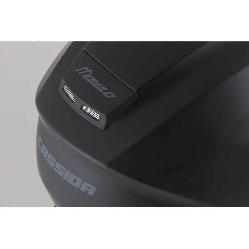 Casque moto modulable Cassida Modulo 2.1 Compass noir-gris mat