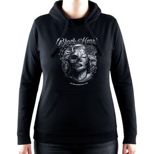 Sweat-shirt femme Black Heart Dirty Queen noir