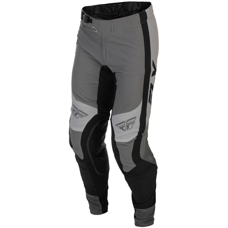 Pantalon de motocross FLY Racing Lite gris-noir