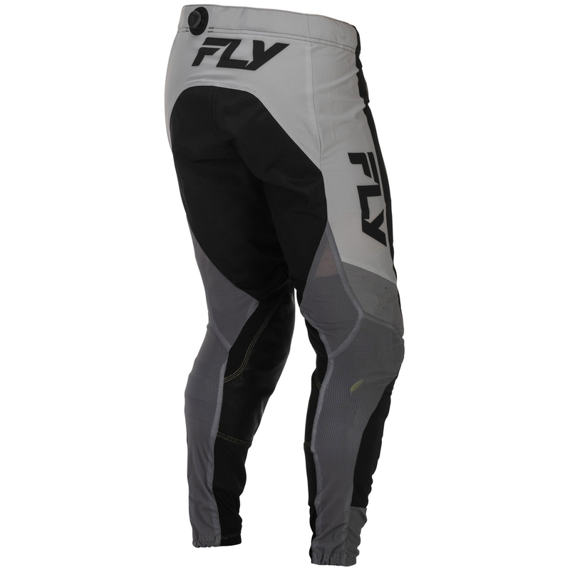 Pantalon de motocross FLY Racing Lite gris-noir