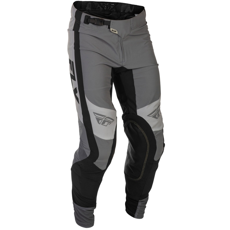 Pantalon de motocross FLY Racing Lite gris-noir