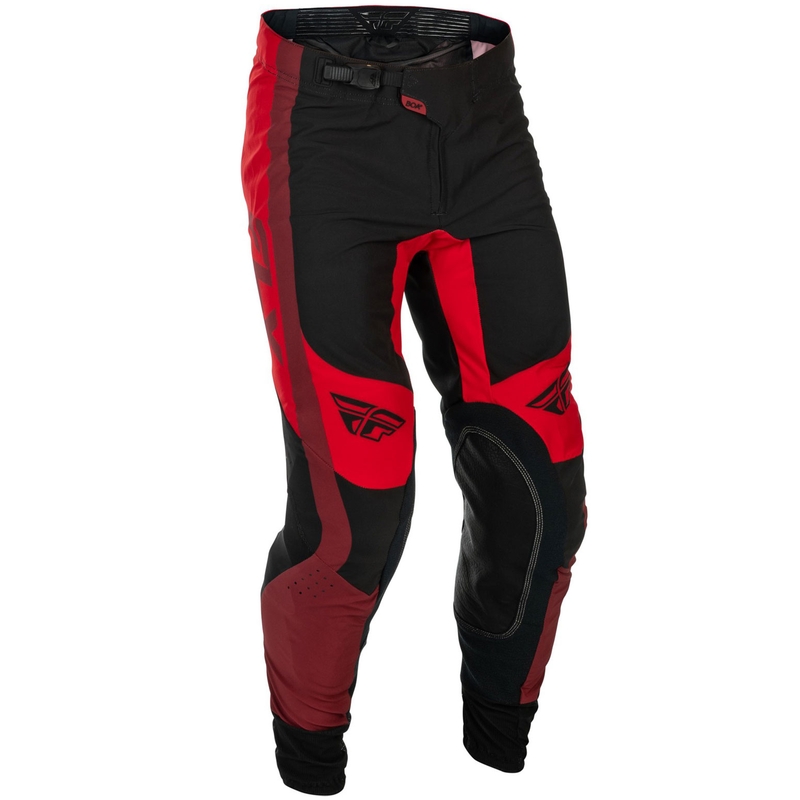 Pantalon de motocross FLY Racing-USA Lite noir-rouge