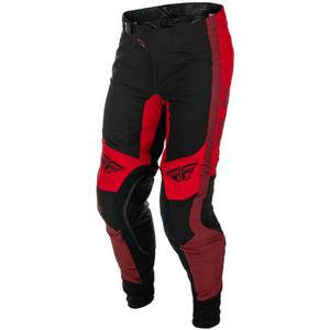 Pantalon de motocross FLY Racing-USA Lite noir-rouge
