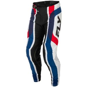 Pantalon de motocross FLY Racing-USA Lite Se Glory rouge-blanc-bleu