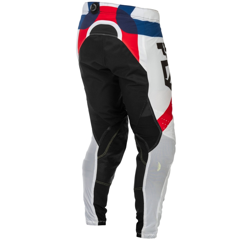 Pantalon de motocross FLY Racing-USA Lite Se Glory rouge-blanc-bleu