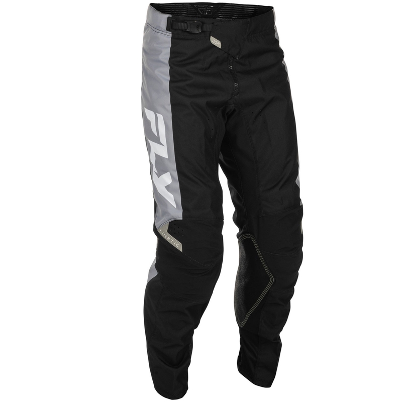 Pantalon motocross FLY Racing - USA Kinetic noir-gris