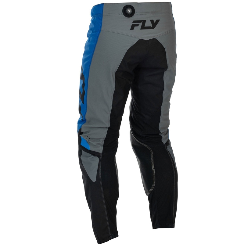 Pantalon de motocross FLY Racing - USA Kinetic bleu-gris-noir