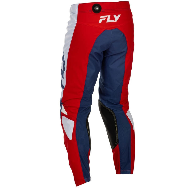 Pantalon de motocross FLY Racing - USA Kinetic rouge-blanc-bleu