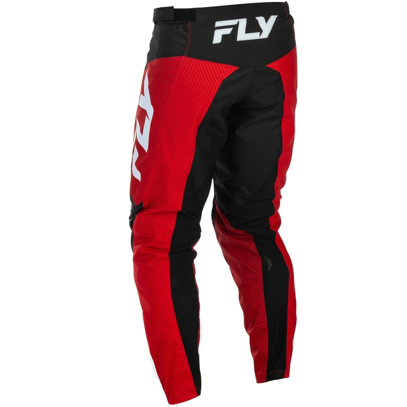Pantalon motocross FLY Racing - USA F-16 rouge-noir-blanc