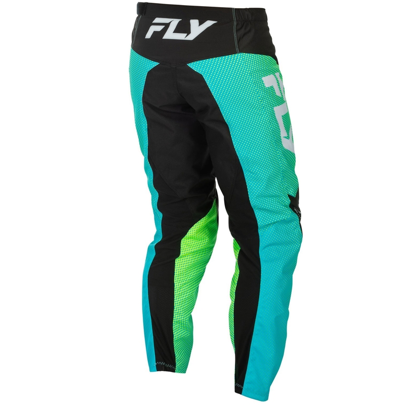 Pantalon motocross FLY Racing - USA F-16 bleu-noir-blanc