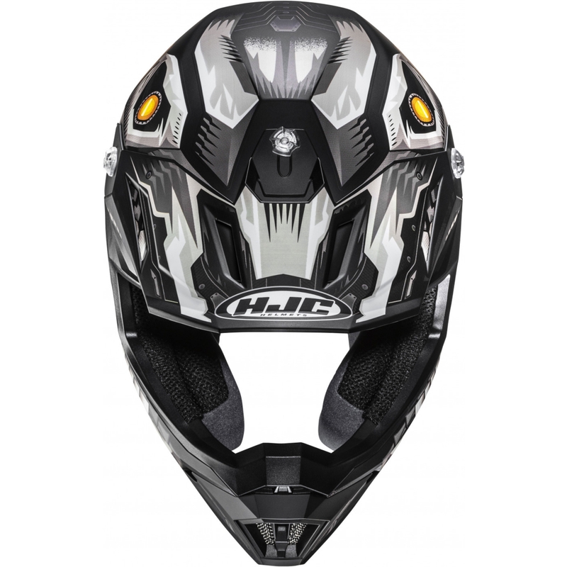 Casque de motocross HJC C50 Mecha Beast MC5SF noir-gris