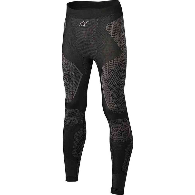 Sous-vêtements thermiques Alpinestars Hommes Ride Tech Hiver Gris et Noir