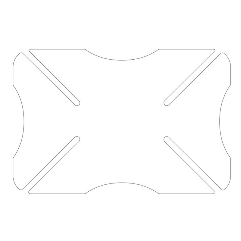 Oxford Helmet Bumper Clear Helmet Paint Protector (en anglais)