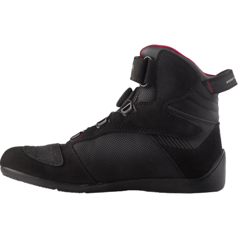 Bottes de moto pour femmes Shima Exo Vented noir-gris-rouge