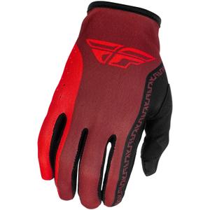Gants de motocross FLY Racing - USA Lite noir-rouge