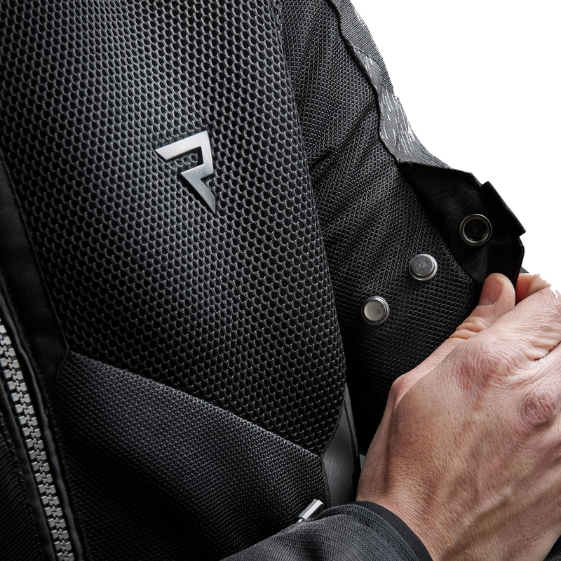 Veste moto Rebelhorn Jax noire