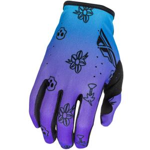 Gants de motocross FLY Racing - USA Lite Outline violet-bleu-noir