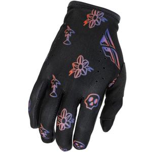 Gants de motocross FLY Racing - USA Lite Outline noir-rouge-violet