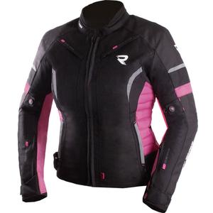 Veste moto femme Street Racer Betty II noir-rose