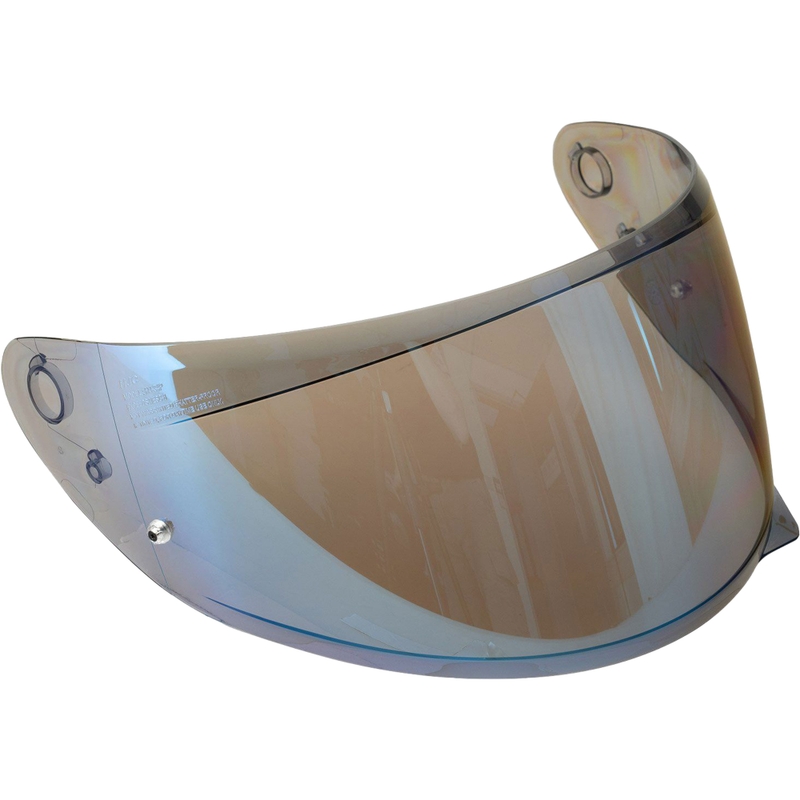 HJC HJ-34P bleu plexi