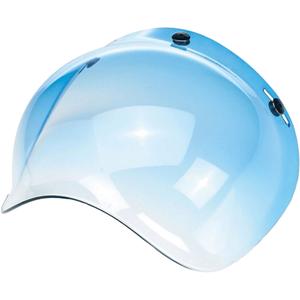 Modèle de bulle d'écran en plexi chromé pour casque Cassida Oxygen