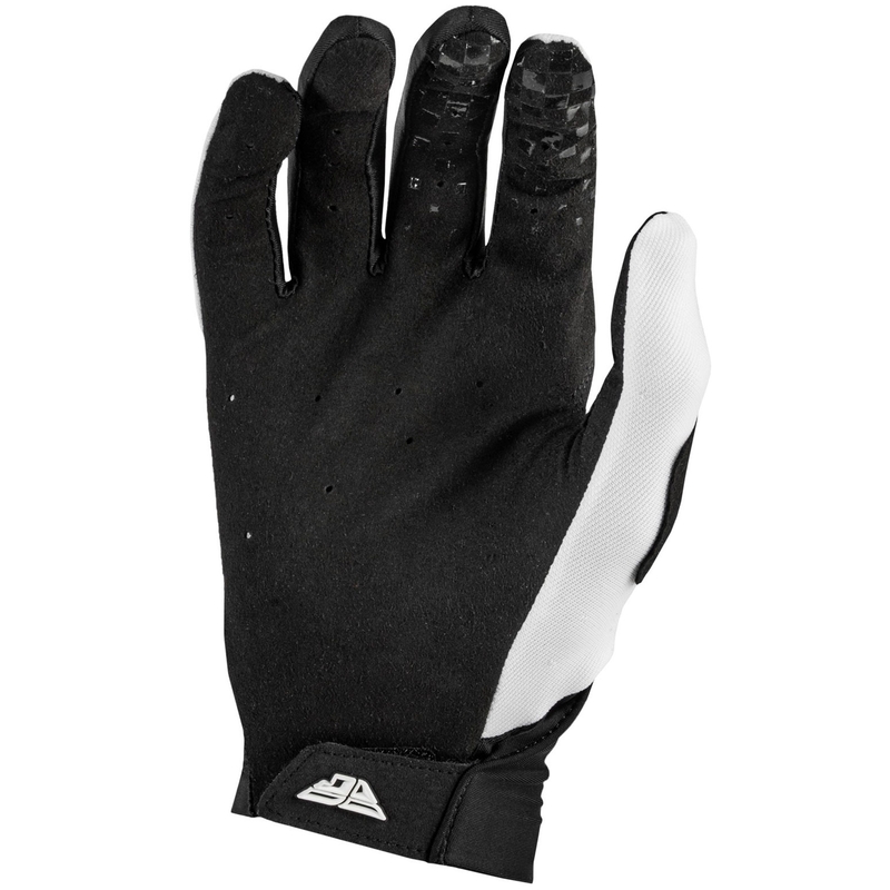Gants de motocross FLY Racing - USA Pro Lite blanc-noir